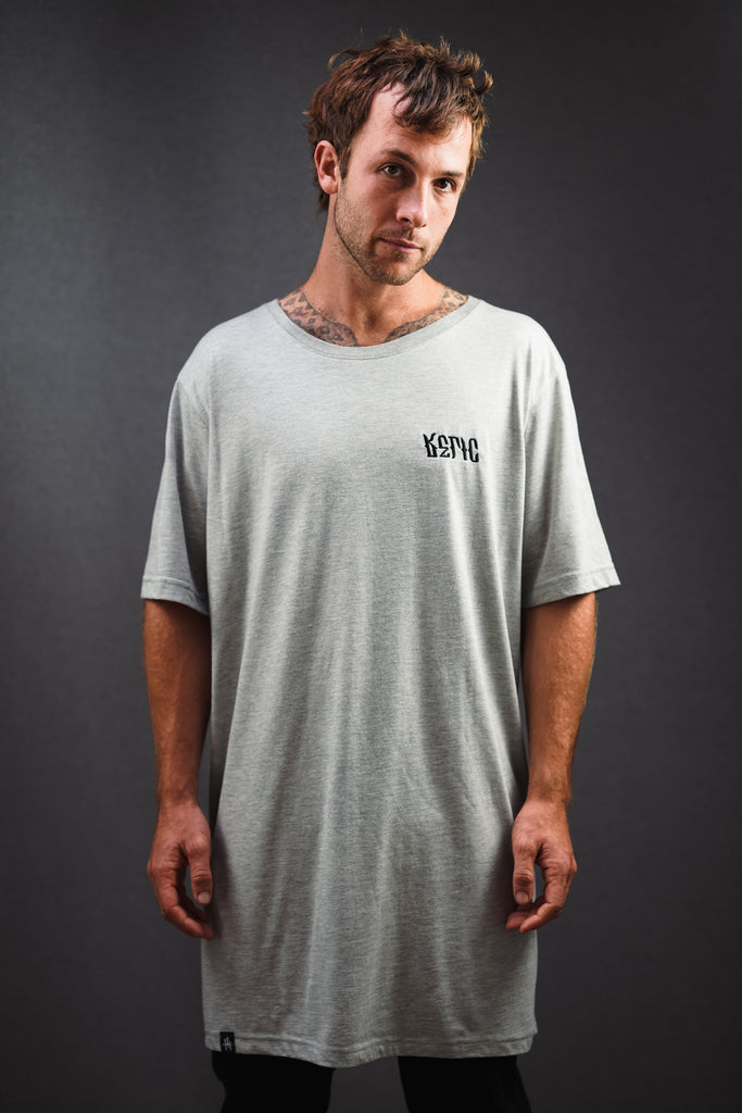 GREY LONG T-SHIRT | RELIC - X_LARGE / Laid Back - Tall 