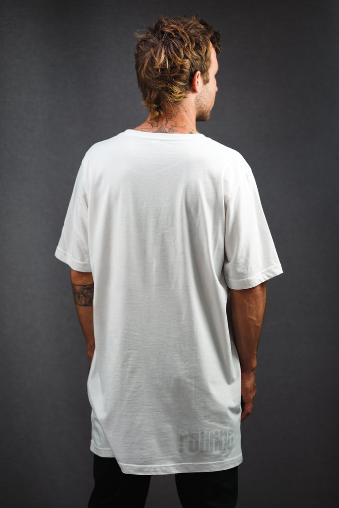 WHITE LONG T-SHIRT | RELIC - Tall T-Shirt