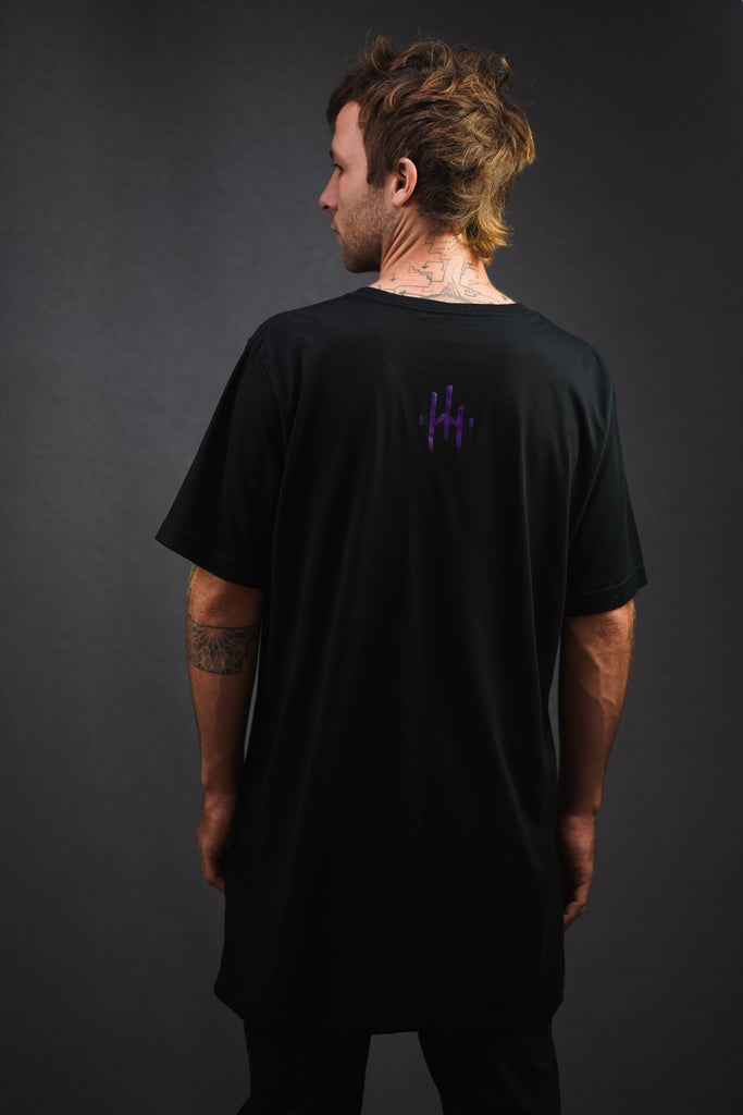 BLACK LONG T-SHIRT | RELIC - Tall T-Shirt